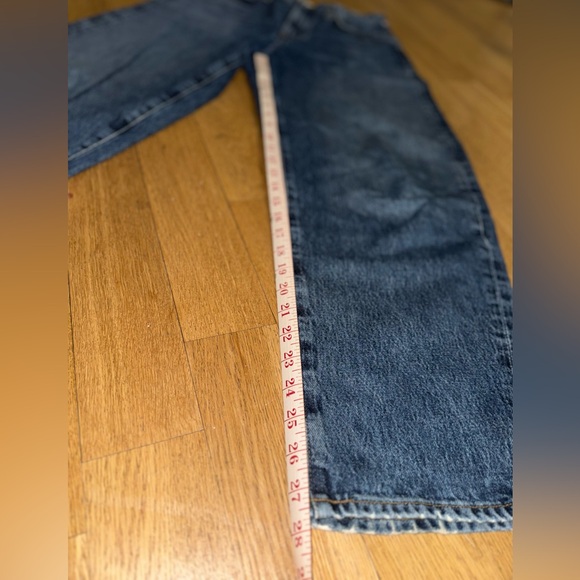 Agolde Women's High Rise Jeans - Blue - Picture 6 of 9